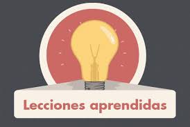 Lección aprendida: elección del tema