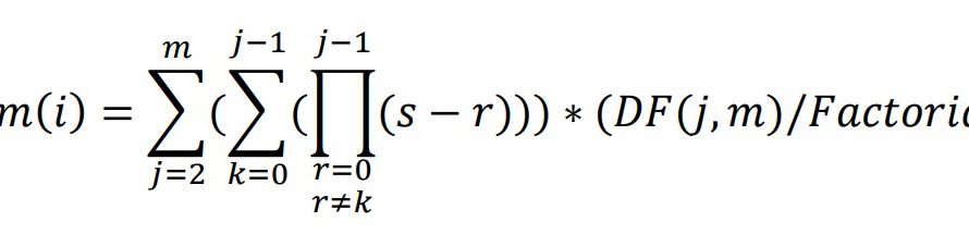 Ejercicio de Algoritmia con fórmula 2 (tipo examen)